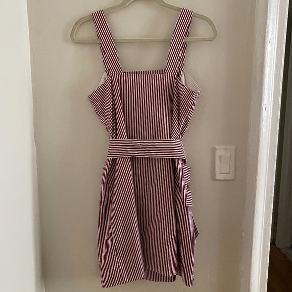 C/MEO Collective Red & White Striped Dress - Picture 5 of 7